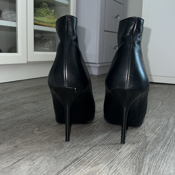 Saint Laurent Leather Pierre Stiletto Boots, 39.5 - Picture 4 of 10